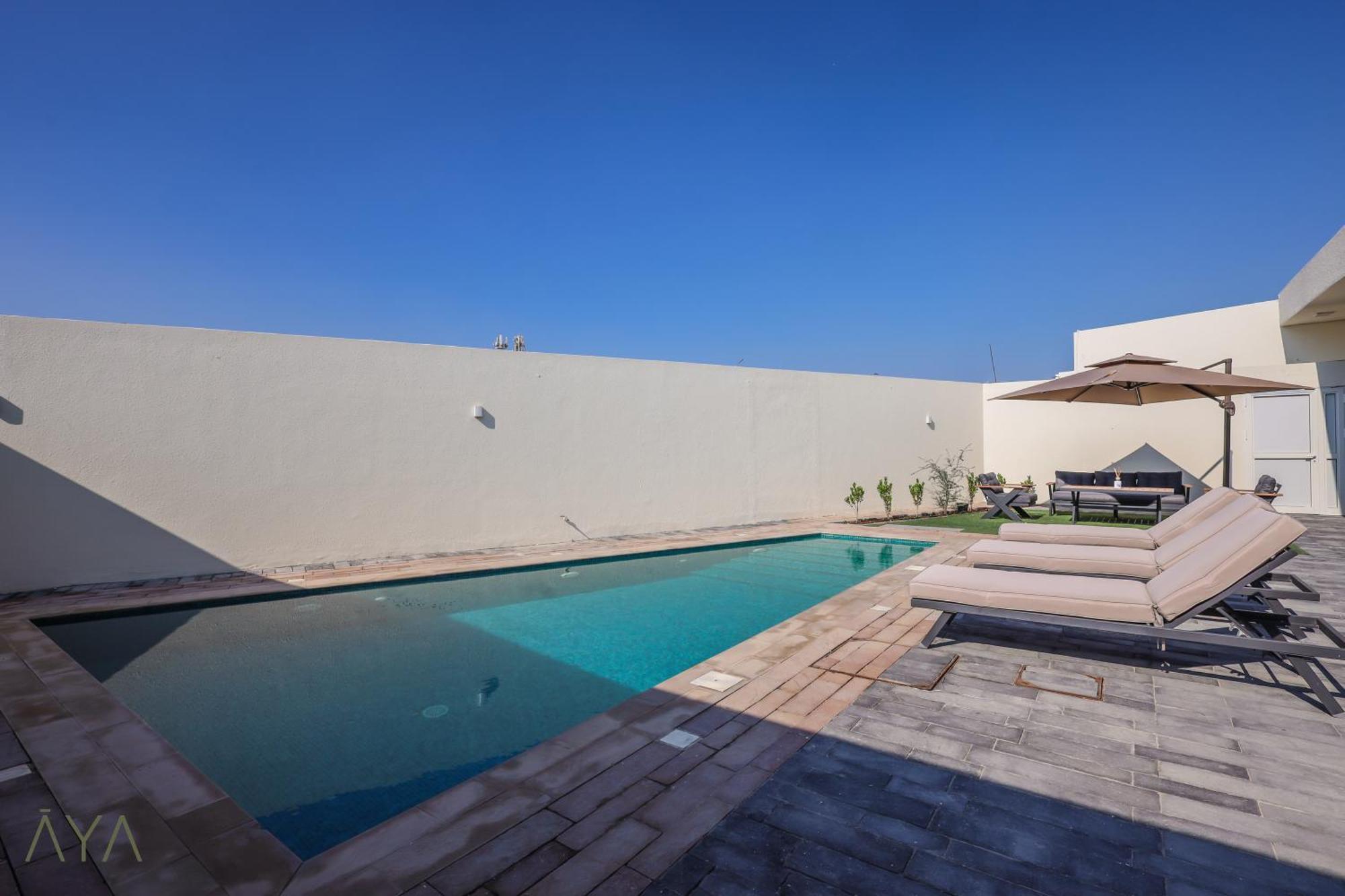 Aya Boutique - Oasis In Al Muntazah 3br With Private Pool * Abu Dhabi